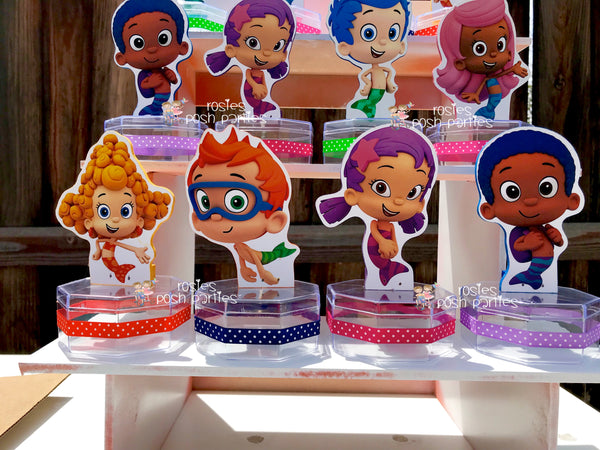 Bubble Guppies Birthday Theme Candy Favor Jars