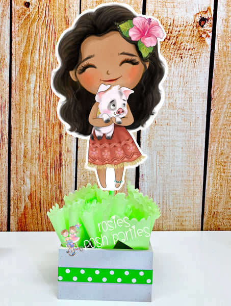 Classic Disney Princess Birthday or Baby Shower Centerpiece Decoration SET OF 4