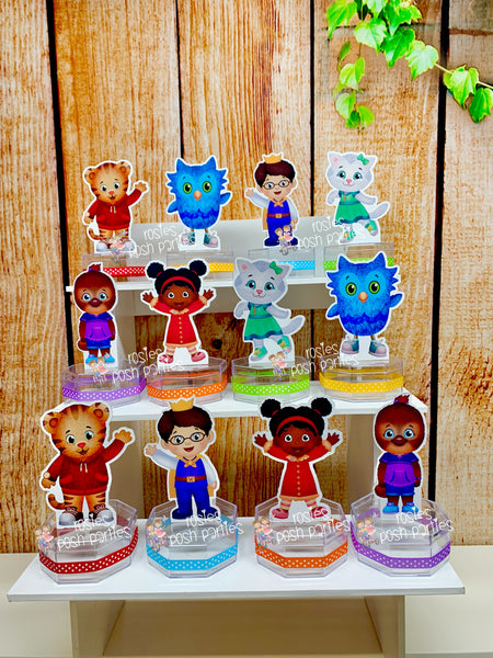 Daniel Tiger Birthday Theme Candy Jar Favors