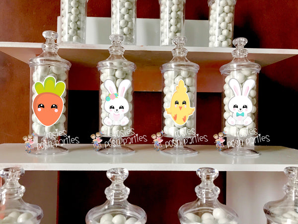 Spring Easter Theme Apothecary Favors