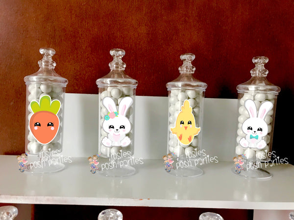 Spring Easter Theme Apothecary Favors