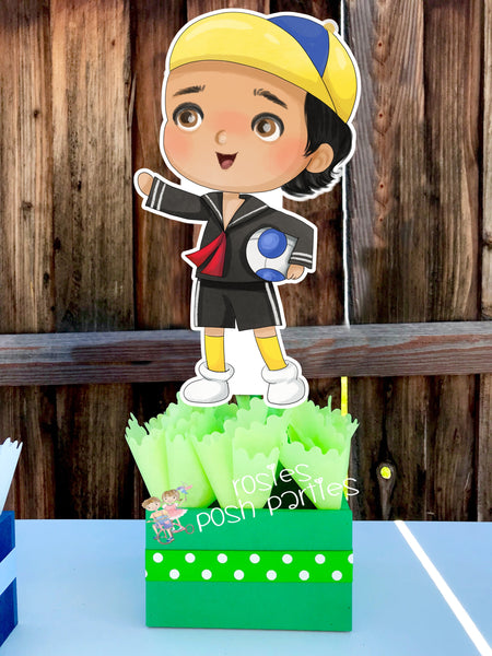 Chavo del ocho 8 birthday party theme centerpiece decoration