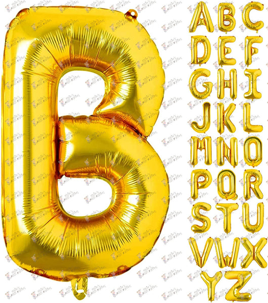 Gold Foil Jumbo Letter Balloon Photo Backdrop Balloon Decoration Large Letter for Birthday Baby Shower Balloon