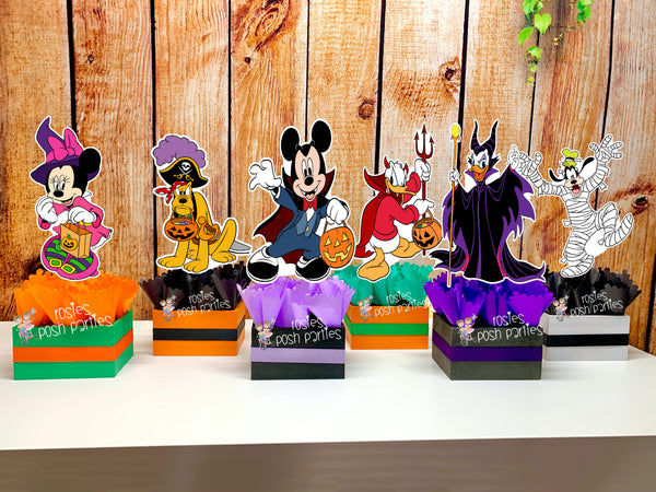 Halloween Mickey Mouse Clubhouse Birthday Theme Centerpiece Decoration 