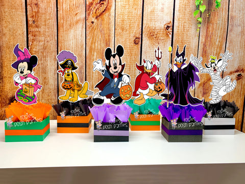 Halloween Mickey Mouse Clubhouse Birthday Theme Centerpiece Decoration 