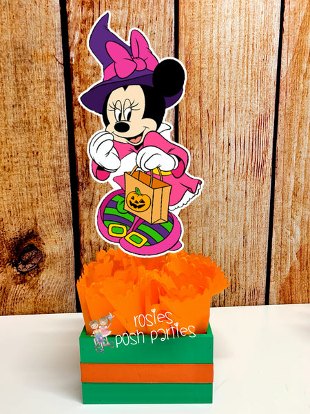Halloween Mickey Mouse Clubhouse Birthday Theme Centerpiece Decoration 