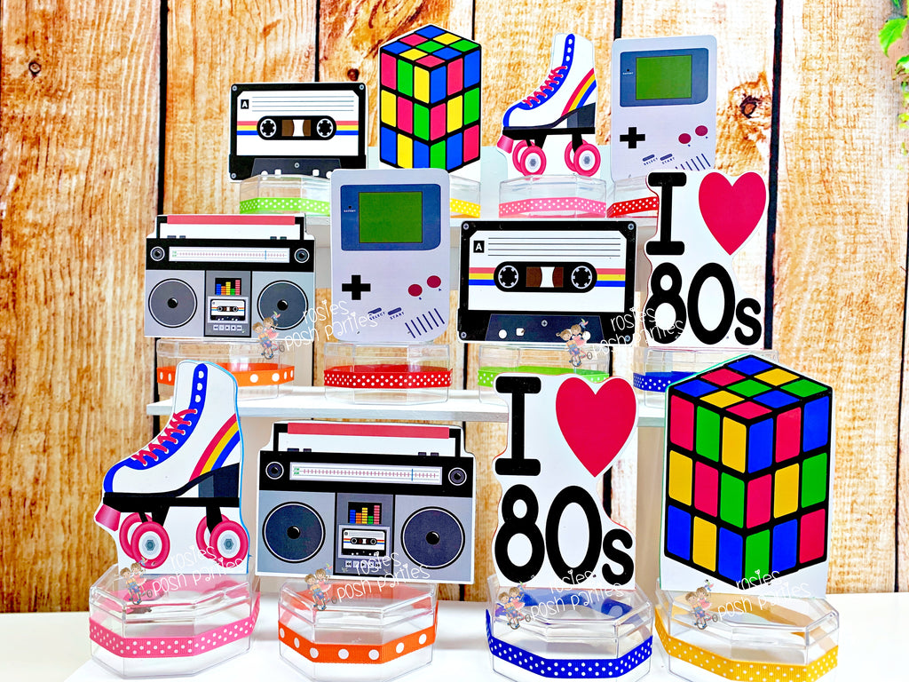 I love 80's Theme Party Decoration Favors