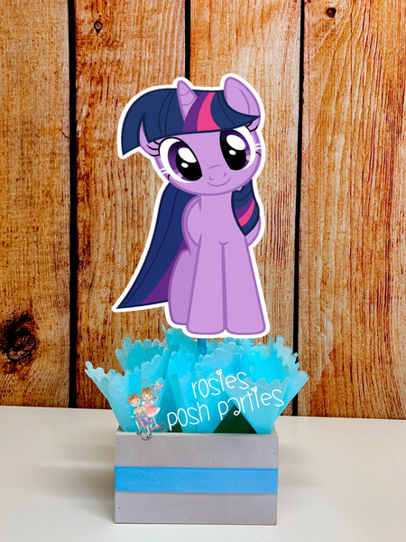 My Little Pony Birthday Theme Centerpiece Decoration