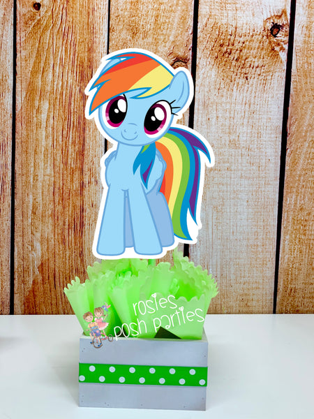 My Little Pony Birthday Theme Centerpiece Decoration
