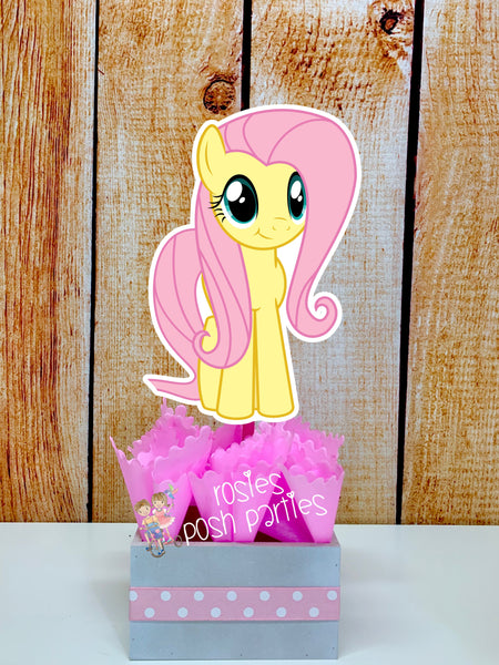 My Little Pony Birthday Theme Centerpiece Decoration