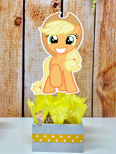 My Little Pony Birthday Theme Centerpiece Decoration