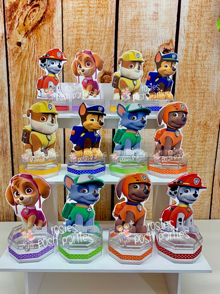 Paw Patrol Theme Birthday Favors