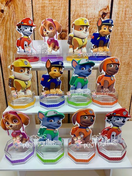 Paw Patrol Theme Birthday Favors
