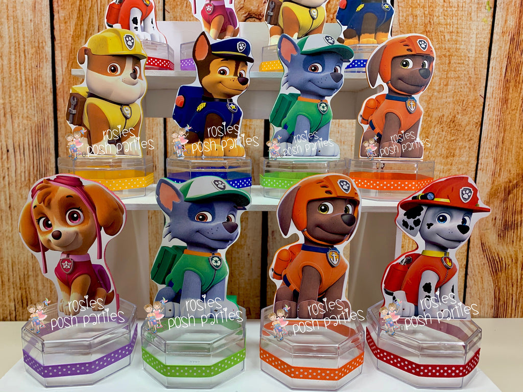 Paw Patrol Theme Birthday Favors