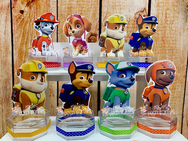 Paw Patrol Theme Birthday Favors