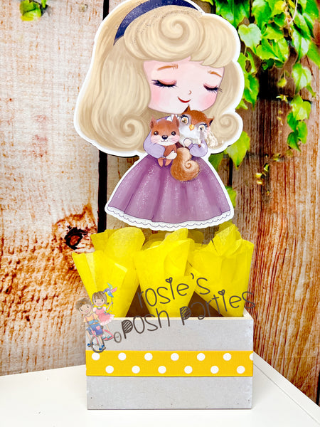 Classic Disney Princess Birthday or Baby Shower Centerpiece Decoration SET OF 6