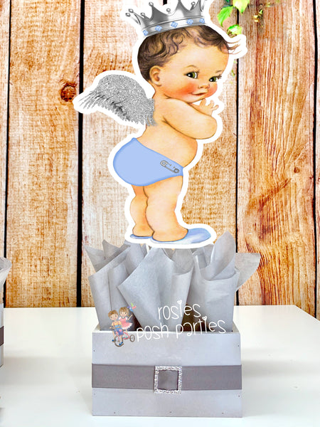 Heaven Sent Baby Shower Centerpiece Decoration