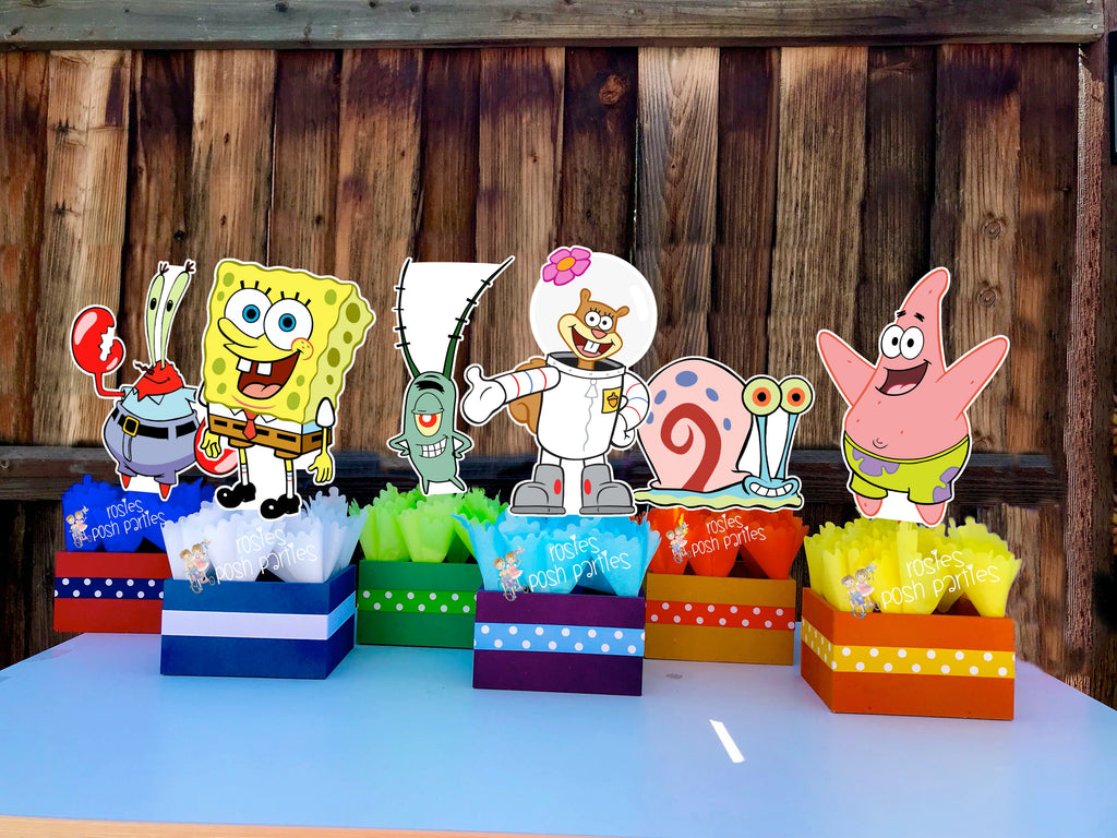 Spongebob Squarepants Birthday Theme Centerpiece Decoration INDIVIDUAL