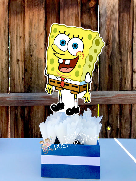 Spongebob Squarepants Birthday Theme Centerpiece Decoration