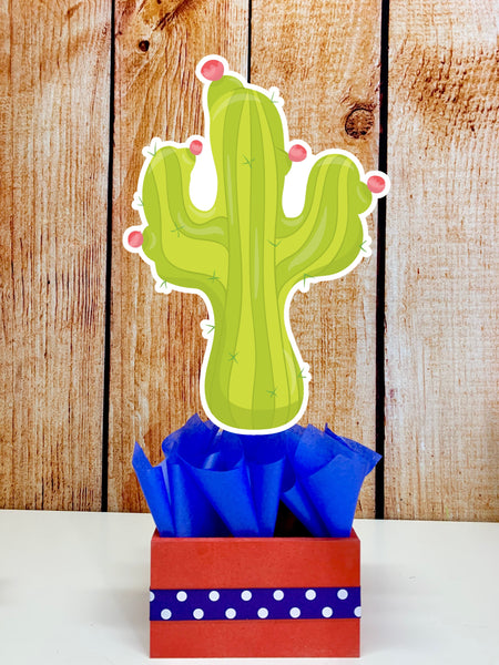 Western Cowboy Birthday Theme Centerpiece Decoration