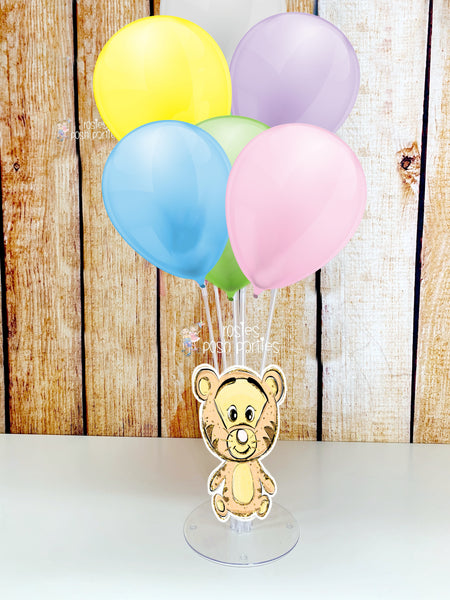 Winnie the Pooh Birthday or Baby Shower Theme Balloon Cluster Tigger Centerpiece INDIVIDUAL