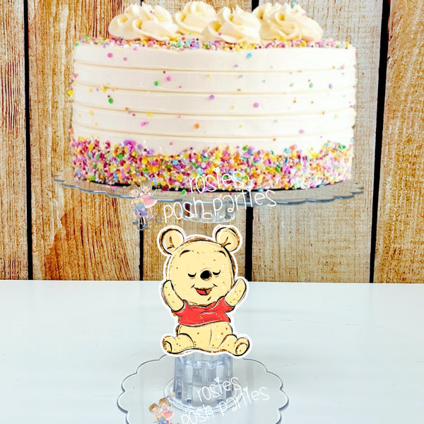 Winnie the Pooh Birthday or Baby Shower Theme Cake Stand