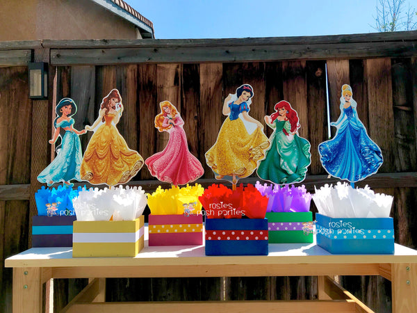 Princess Theme | Princess Birthday Party Decoration | Princess Centerpiece | Royal Princess Party | Centerpiece Decoration Theme INDIVIDUAL