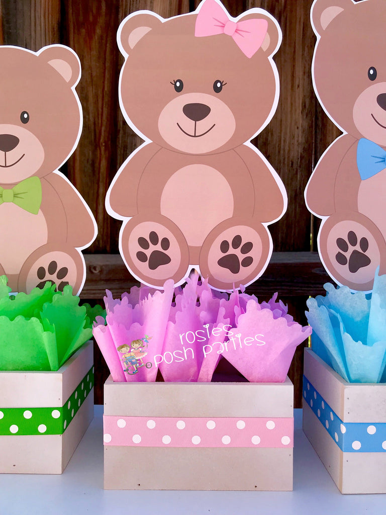 Sweet Teddy Bear Teddy Bear Baby Shower Wrapping Paper