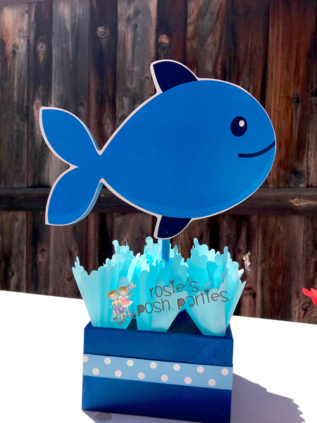 Nautical Boy Baby Shower Nautical Birthday Centerpiece for Guest Table or Cake Table Nautica Baby Shower Birthday centerpiece Party SET OF 6
