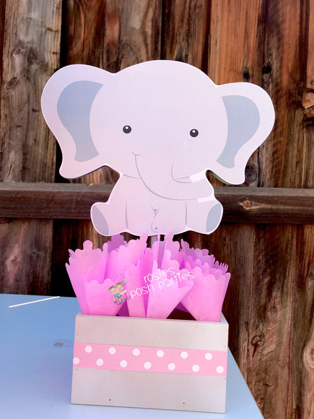 Jungle Baby Shower Centerpiece Baby Shower Party Decoration Baby Shower Jungle First Birthday Giraffe Elephant Monkey Safari Theme INDVIDUAL