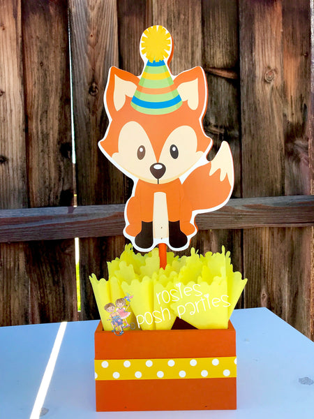 Forest Friends Theme | Woodland Birthday Theme | Woodland Baby Shower Centerpiece | Forest Woodland Theme | Baby Shower Birthday INDIVIDUAL