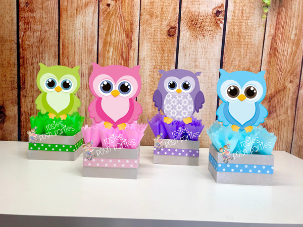 Owl Baby Shower Centerpiece for guest Table Owl centerpiece Owl Baby Shower Decoration Its a Girl Its a Boy Owl Owl 1st Birthday INDIVIDUAL