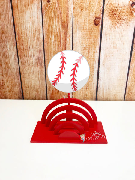 Sports Birthday Lollipop or Cakepop Stand decoration food candy buffet Sports Baby Shower Cake Favors Lollipop Favors Stand Cakepop Stand