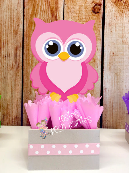 Owl Baby Shower Centerpiece for guest Table Owl centerpiece Owl Baby Shower Decoration Its a Girl Its a Boy Owl Owl 1st Birthday INDIVIDUAL