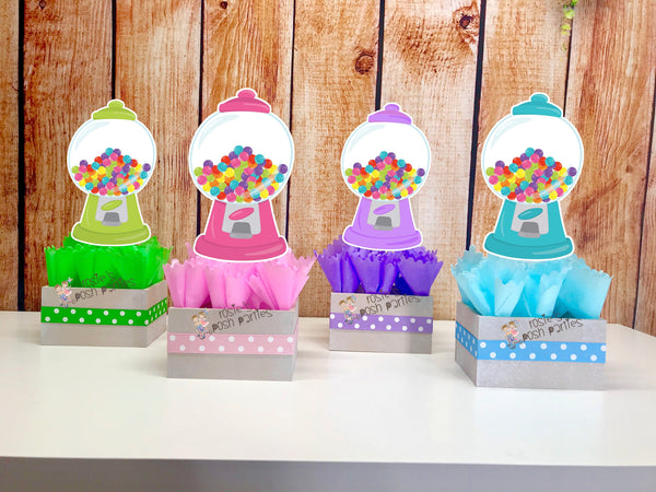 Sweet Candy Land Birthday Theme Centerpiece Candy Theme Sweet Candy Centerpiece Decoration Sweet Candy Decoration Candy Land Theme SET OF 4