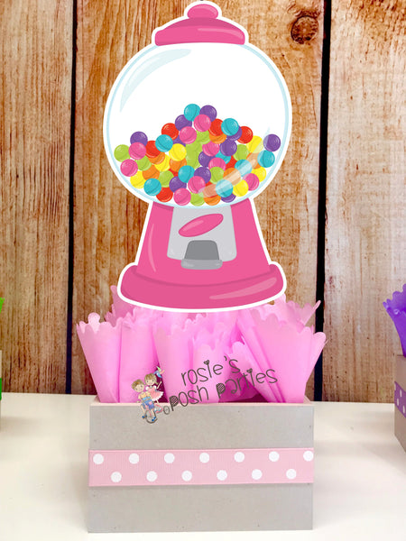 Sweet Candy Land Birthday Theme Centerpiece Candy Theme Sweet Candy Centerpiece Decoration Sweet Candy Decoration Candy Land Theme SET OF 4