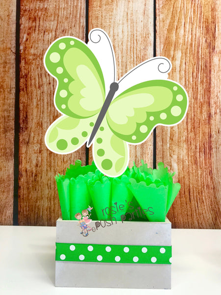 Butterfly Baby Shower | Butterfly Theme Party | Butterfly Centerpiece | Spring Theme Baby Shower | Spring Tea Party | Birthday  INDIVIDUAL