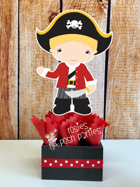 Pirate Birthday Theme | Pirate Baby Shower | Pirate Decoration | Ahoy Baby Shower | Ahoy Its a Boy Theme | Centerpiece Decoration INDIVIDUAL