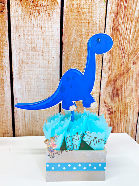 Dinosaur birthday party Pink Girl Dinosaur centerpiece Dinosaur party decoration Rex Birthday T Rex table centerpiece decoration SET OF 6