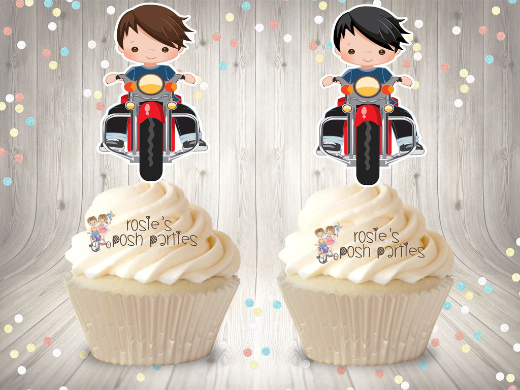 Motorcycle themed baby shower cheap