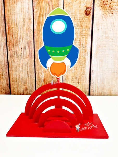Outer Space Birthday Lollipop or Cakepop Stand decoration food candy buffet Planets Baby Shower Cake Favors Lollipop Astronaut Favor Stand