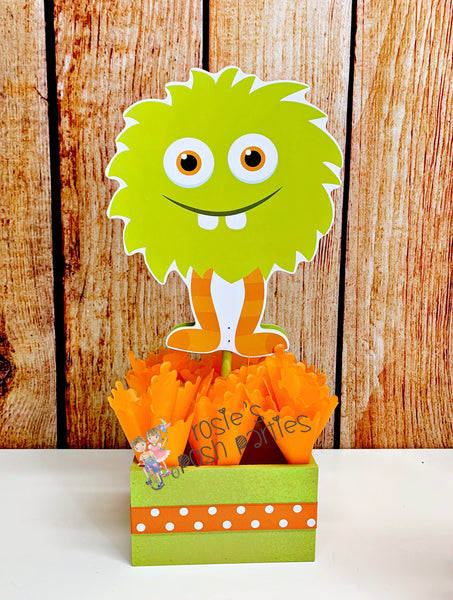Monster Theme | Monster Birthday | Monster Baby Shower | Monster Birthday Party Centerpiece Decoration | Scary Monster Theme Deco INDIVIDUAL