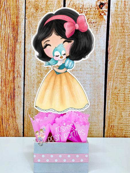 Princess Theme | Princess Birthday Party Decoration | Princess Centerpiece | Royal Princess Party | Centerpiece Decoration Theme SET OF 4
