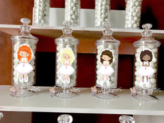 First Holy Communion Religious Celebration Apothecary party Favor party decoration Holy Party Favor Apothecary Jar Favors Party SET OF 12