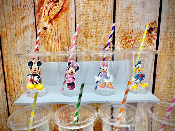 Mouse Birthday Theme | Birthday party Favor Cups | Club Party Cute Mouse Party Cups | Mouse Birthday Party Theme Favors VARIETY