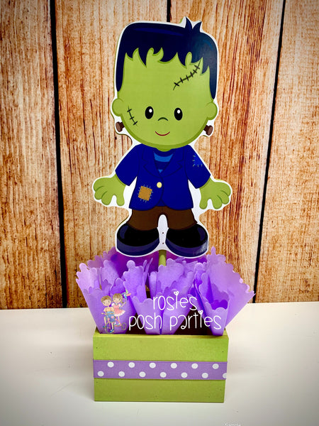 Halloween Costume Party Centerpieces Halloween Theme Birthday Decoration Halloween Witch Frankenstein Ghost Party Decor Monsters INDIVIDUAL