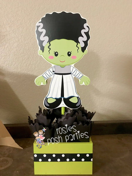 Halloween Costume Party Centerpieces Halloween Theme Birthday Decoration Halloween Witch Frankenstein Ghost Party Decor Monsters INDIVIDUAL