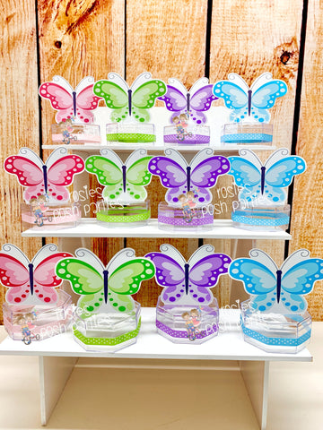 Butterfly Theme | Butterfly Birthday | Butterfly Baby Shower Theme | Spring Theme | Butterfly Candy Jar Favors | Butterfly Favors SET OF 12