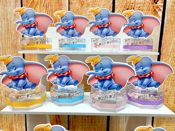 Dumbo Birthday Theme | Dumbo Baby Shower | Dumbo Party Favor | Dumbo Candy Jar Favor | Dumbo Candy Favor | Dumbo Baby Shower Theme SET OF 12