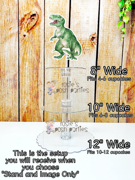 Dinosaur Birthday Theme | Dinosaur Party | Dinosaur Cupcake Stand | Cupcake Topper | Dino Theme | Dinosaur Decoration | Dinosaur Cupcake